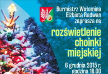 Rozświetlenie choinki w Wołominie