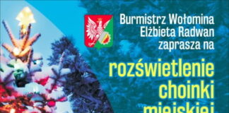 Rozświetlenie choinki w Wołominie