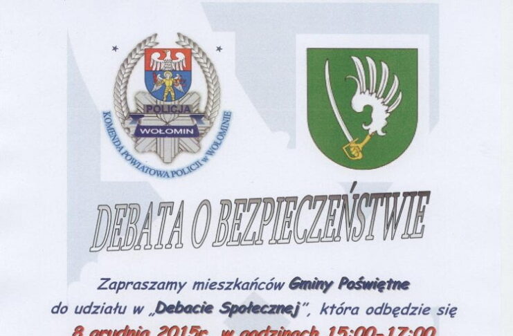 „Debata o Bezpieczeństwie” w Poświętnem