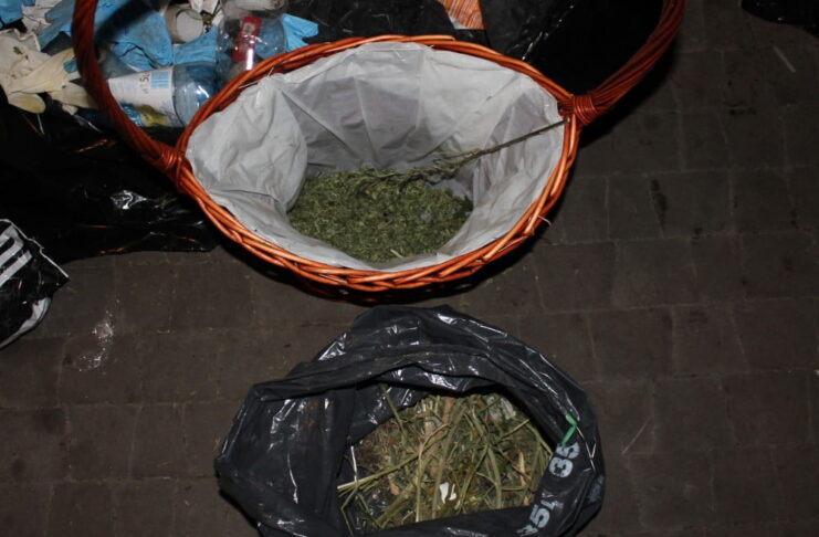 Schwytani za narkotyki w Markach