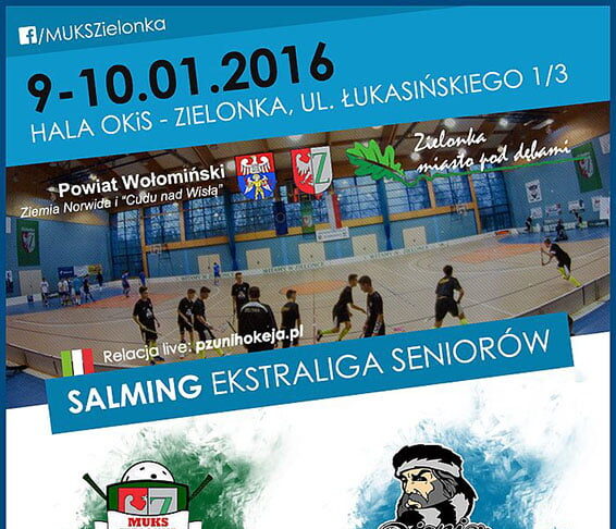 Unihokej. Zielonka vs Tychy