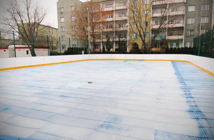 Otwarcie lodowiska w Wołominie