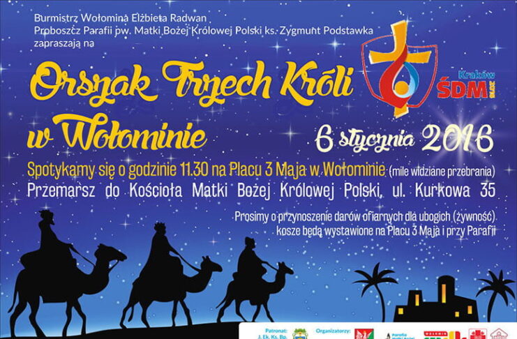 Wołomin. Orszak Trzech Króli