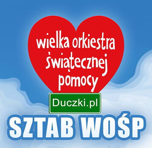 Kolejny rekord WOŚP Duczki