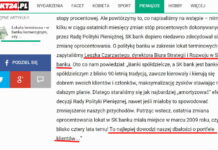 Burmistrz Ząbek o pieniądzach miasta w SK Banku: „odmawiają jakby wypłaty”