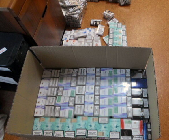 Blisko 22 tys. papierosów bez akcyzy