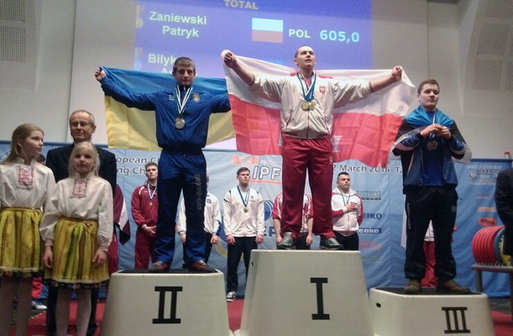 Patryk Zaniewski Mistrzem i Rekordzistą Europy