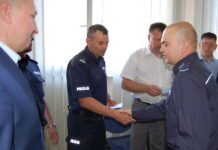 Wyróżnienia dla policjantów wołomińskiej Komendy