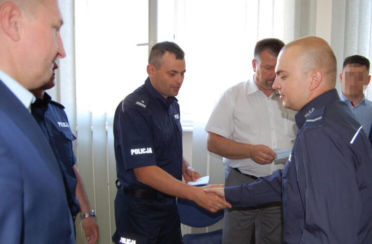 Wyróżnienia dla policjantów wołomińskiej Komendy