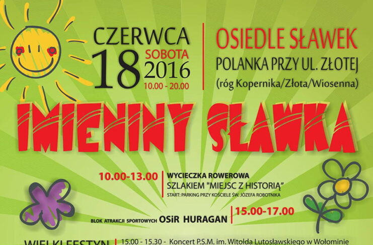 Piknik „Imieniny Sławka” w Wołominie