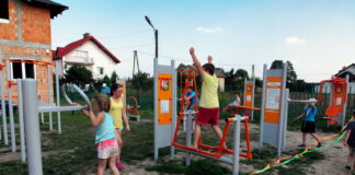 Nowa siłownia plenerowa w Lipinkach