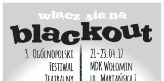 3 Ogólnopolski Festiwal Teatralny BLACKOUT