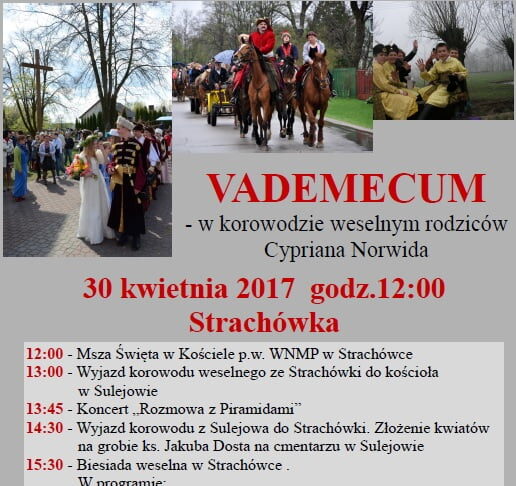 W korowodzie weselnym rodziców C.K. Norwida 2017