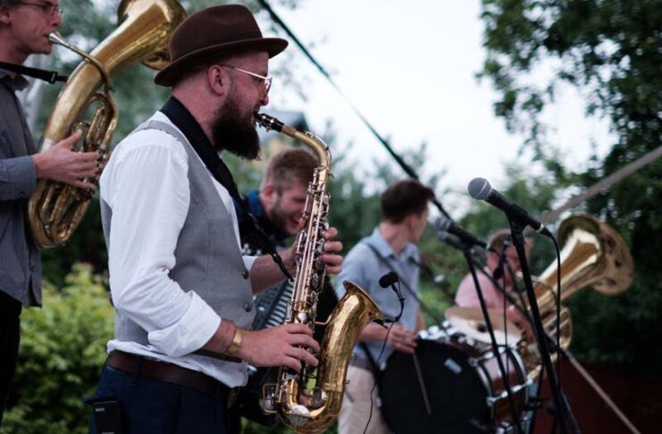 Piątkowy koncert na skwerze Wodiczki