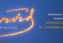 Zgłoszenia do Nagrody im. Cypriana Kamila Norwida