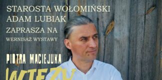 Chrzęsne. Wernisaż wystawy Piotra Maciejuka