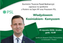 Władysław Kosiniak-Kamysz odwiedzi Tłuszcz