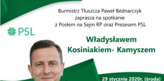 Władysław Kosiniak-Kamysz odwiedzi Tłuszcz