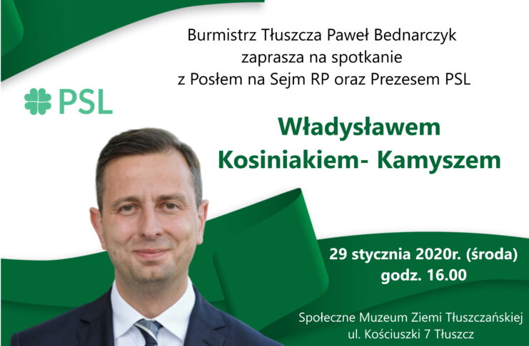Władysław Kosiniak-Kamysz odwiedzi Tłuszcz