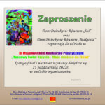Konkurs plastyczny „Tęczowy Świat Krzysia”